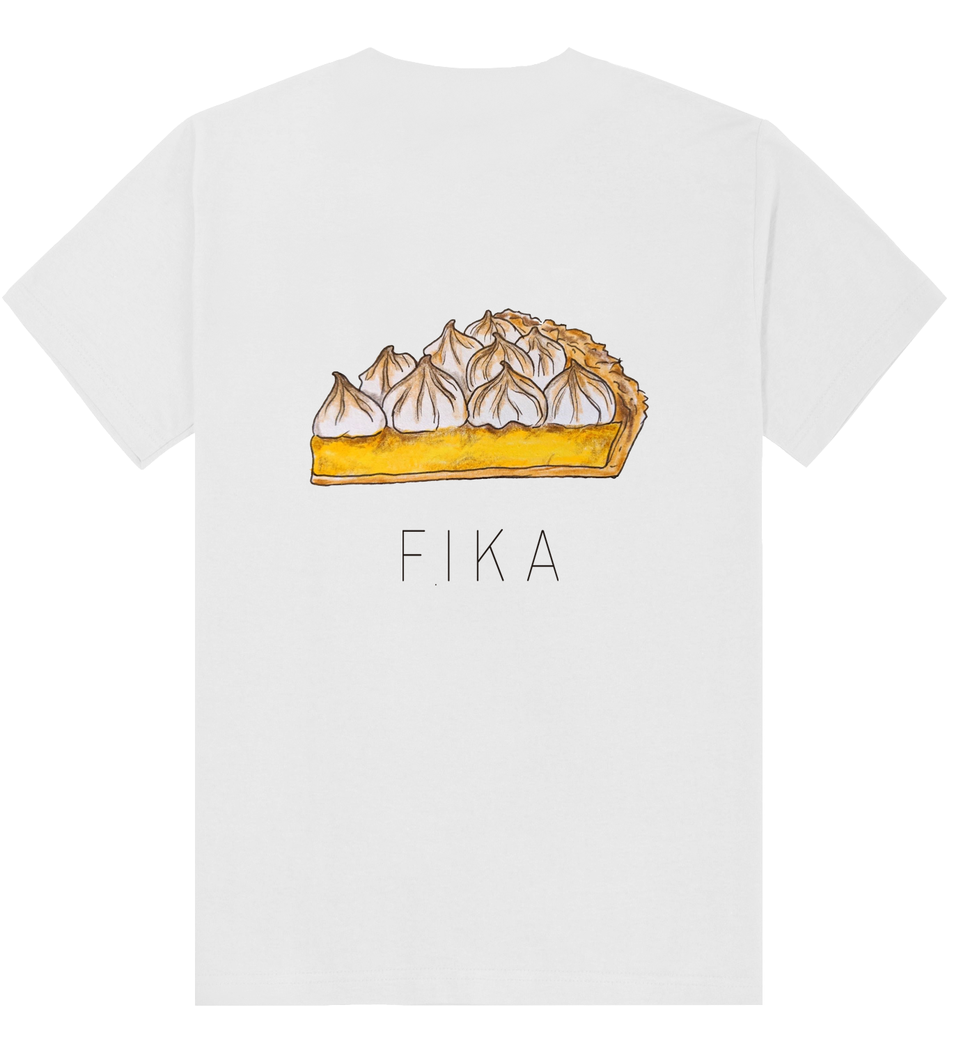 white tee B