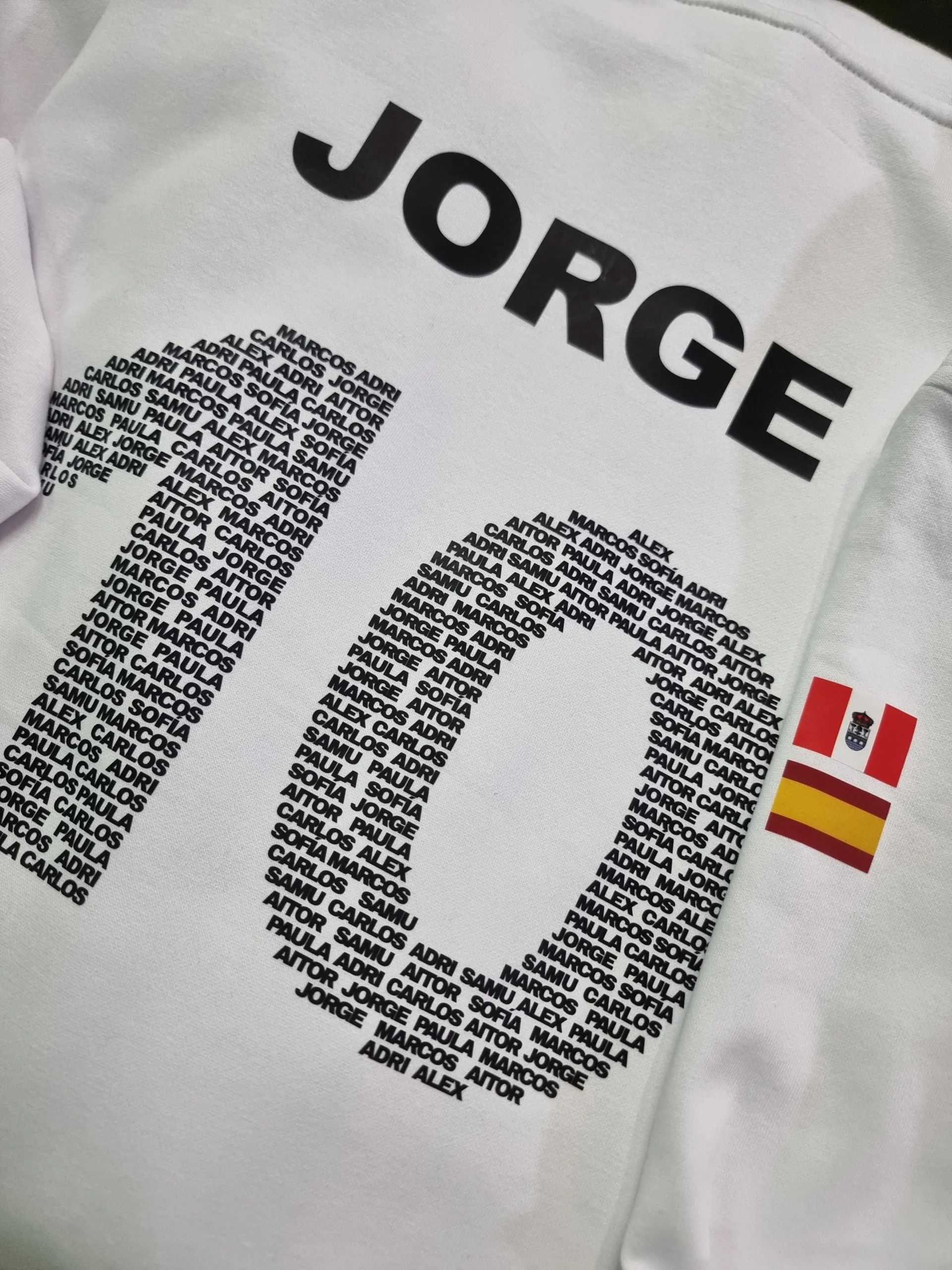 Peña con ropa personalizada Mazcruz